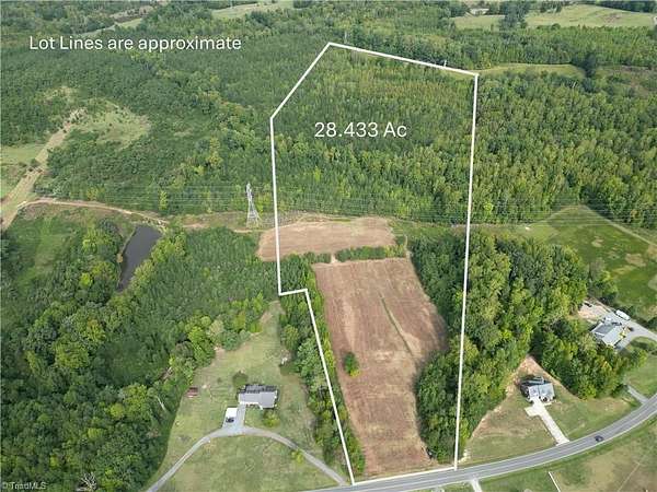28.4 Acres of Land for Sale in Reidsville, North Carolina
