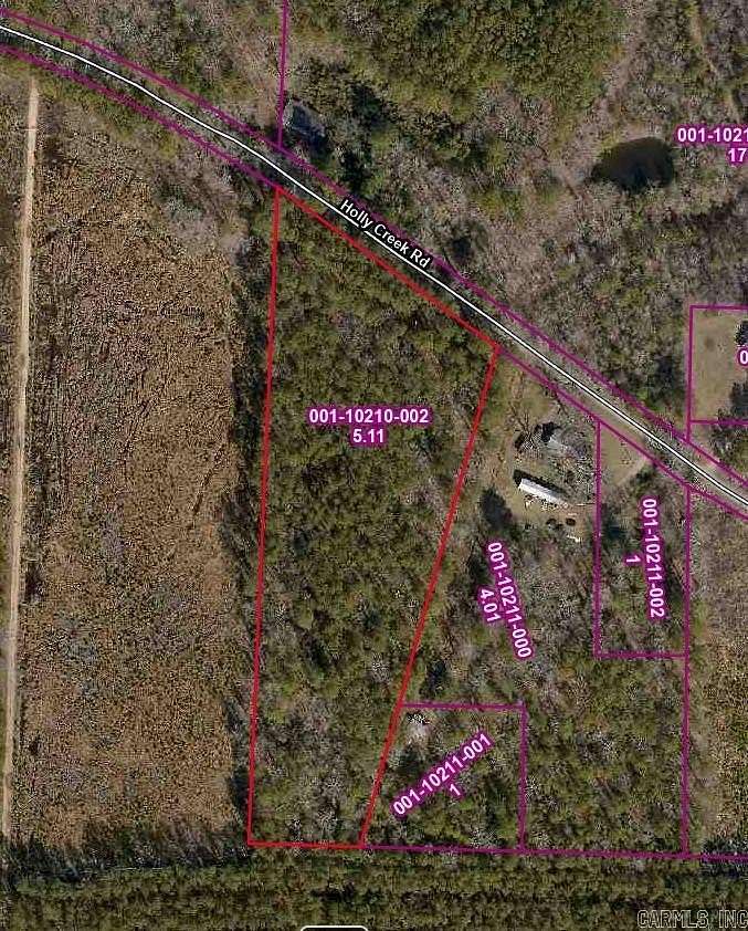 5.1 Acres of Residential Land for Sale in Traskwood, Arkansas