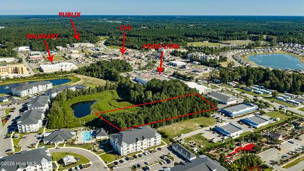 2.17 Acres of Commercial Land for Sale in Surf City, North Carolina