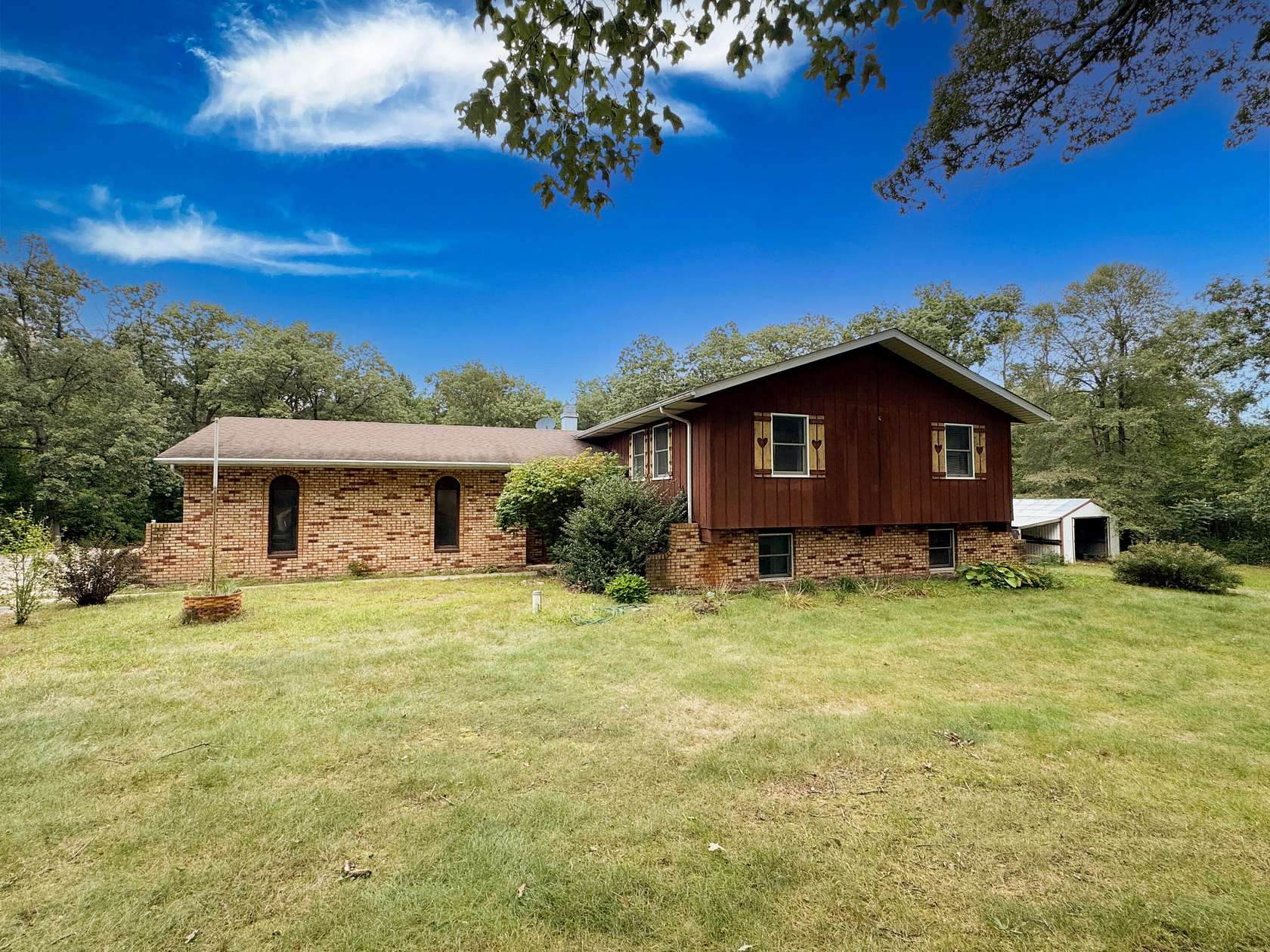3 Acres of Land with Home for Sale in De Motte, Indiana