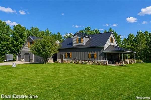 2.5 Acres of Land with Home for Sale in Cheboygan, Michigan