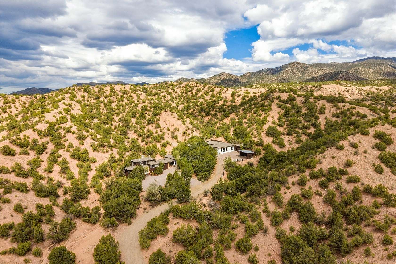 2.7 Acres of Land with Home for Sale in Santa Fe, New Mexico