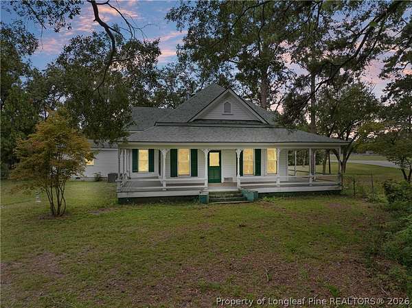 12.4 Acres of Land with Home for Sale in St. Pauls, North Carolina