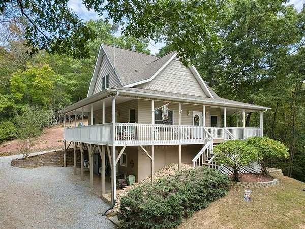4.62 Acres of Land with Home for Sale in Franklin, North Carolina