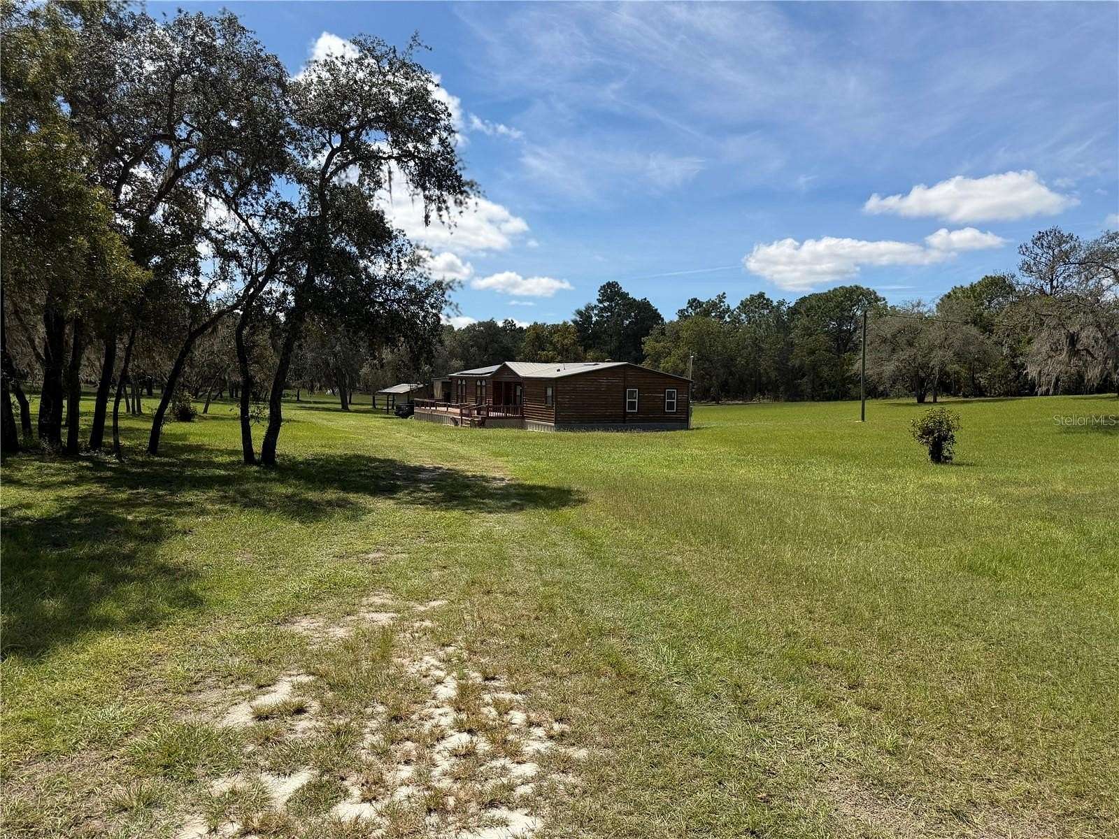 5 Acres of Land with Home for Sale in Dunnellon, Florida