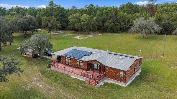 5 Acres of Land with Home for Sale in Dunnellon, Florida