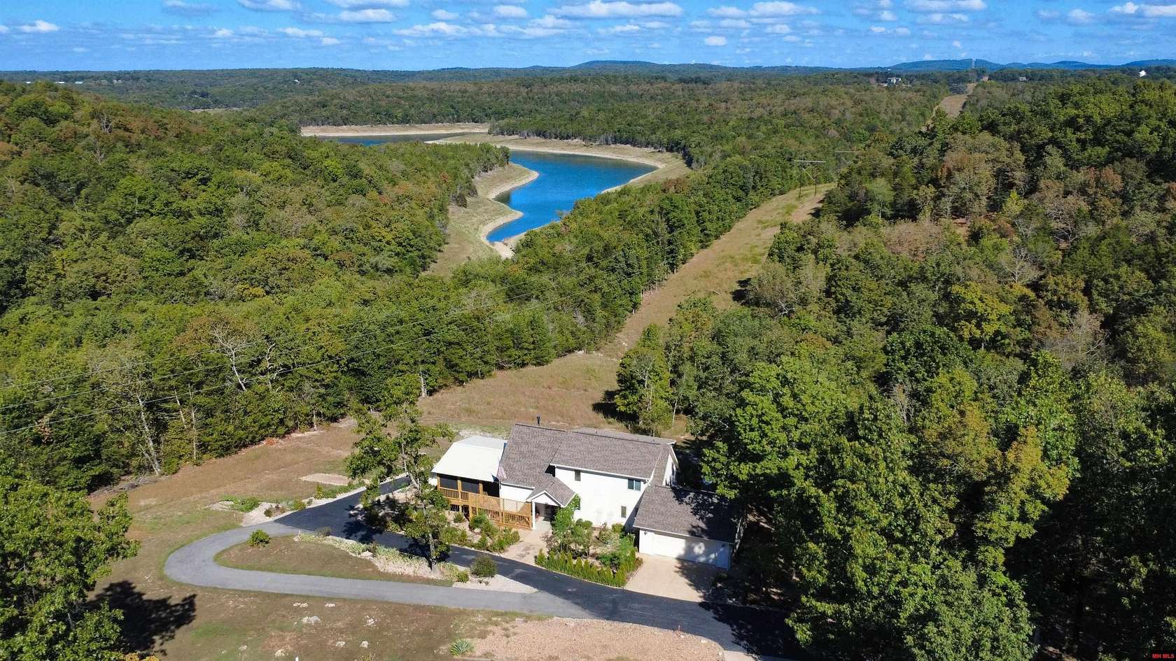 7 Acres of Land with Home for Sale in Midway, Arkansas
