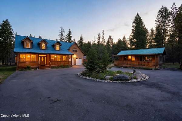5 Acres of Land with Home for Sale in Sagle, Idaho