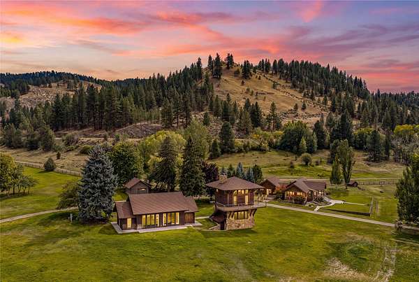 27.6 Acres of Recreational Land with Home for Sale in Hamilton, Montana