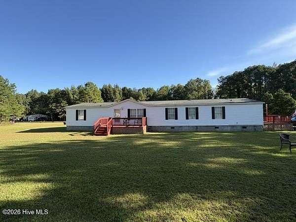 5 Acres of Land with Home for Sale in Lumber Bridge, North Carolina