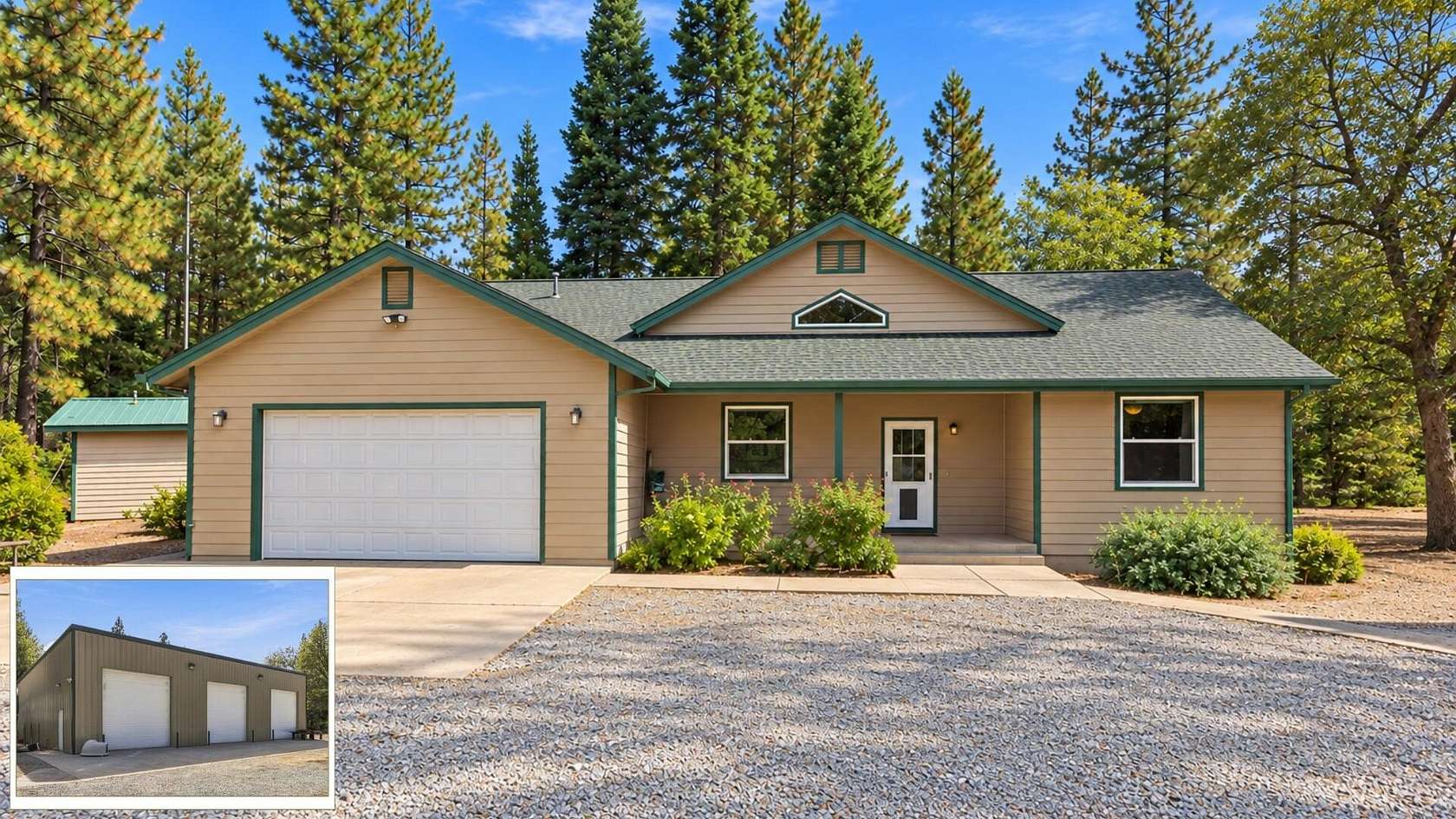2 Acres of Land with Home for Sale in Shingletown, California