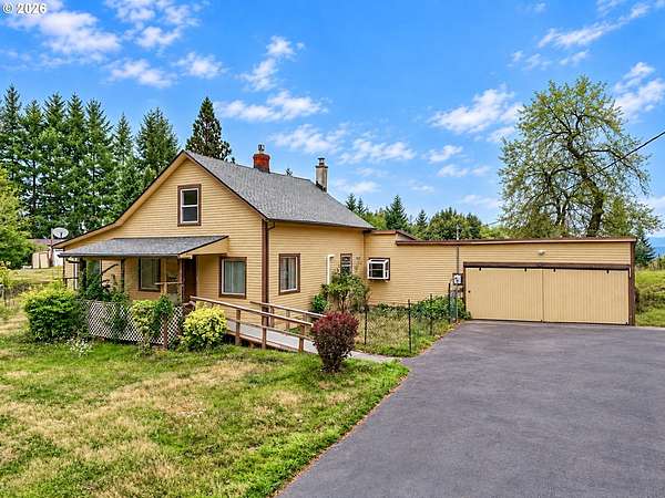 10 Acres of Land with Home for Sale in Rainier, Oregon