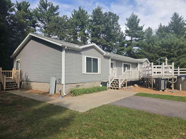 20 Acres of Recreational Land with Home for Sale in Adams, Wisconsin