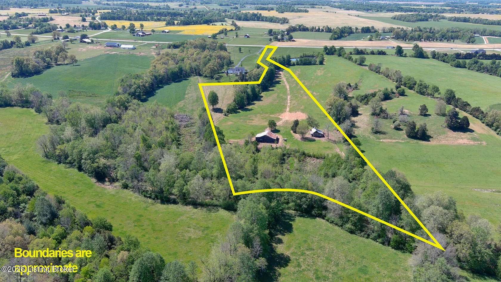 14.5 Acres of Land for Sale in Hodgenville, Kentucky