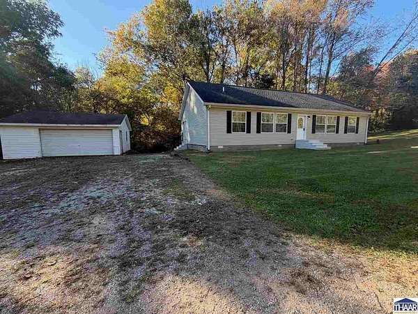 4 Acres of Land with Home for Sale in Rockville, Indiana