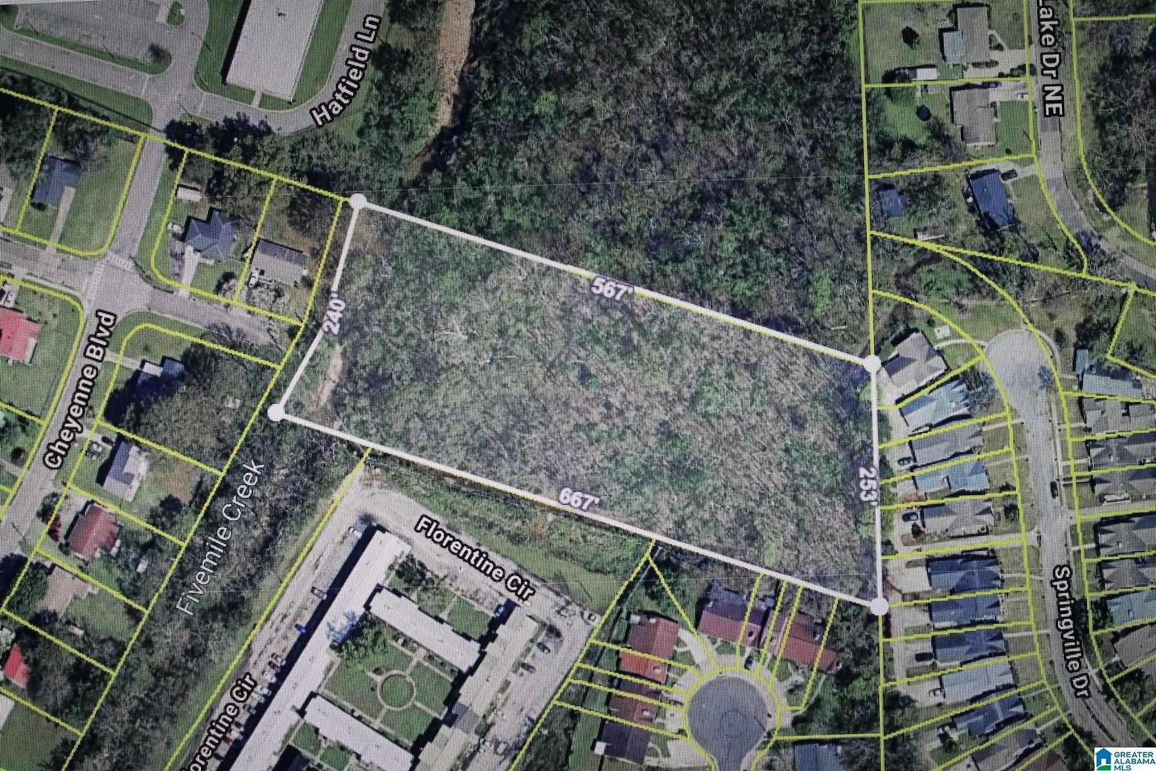 4 Acres of Residential Land for Sale in Birmingham, Alabama