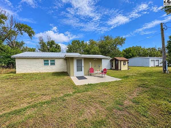 8.7 Acres of Land with Home for Sale in Alden, Kansas