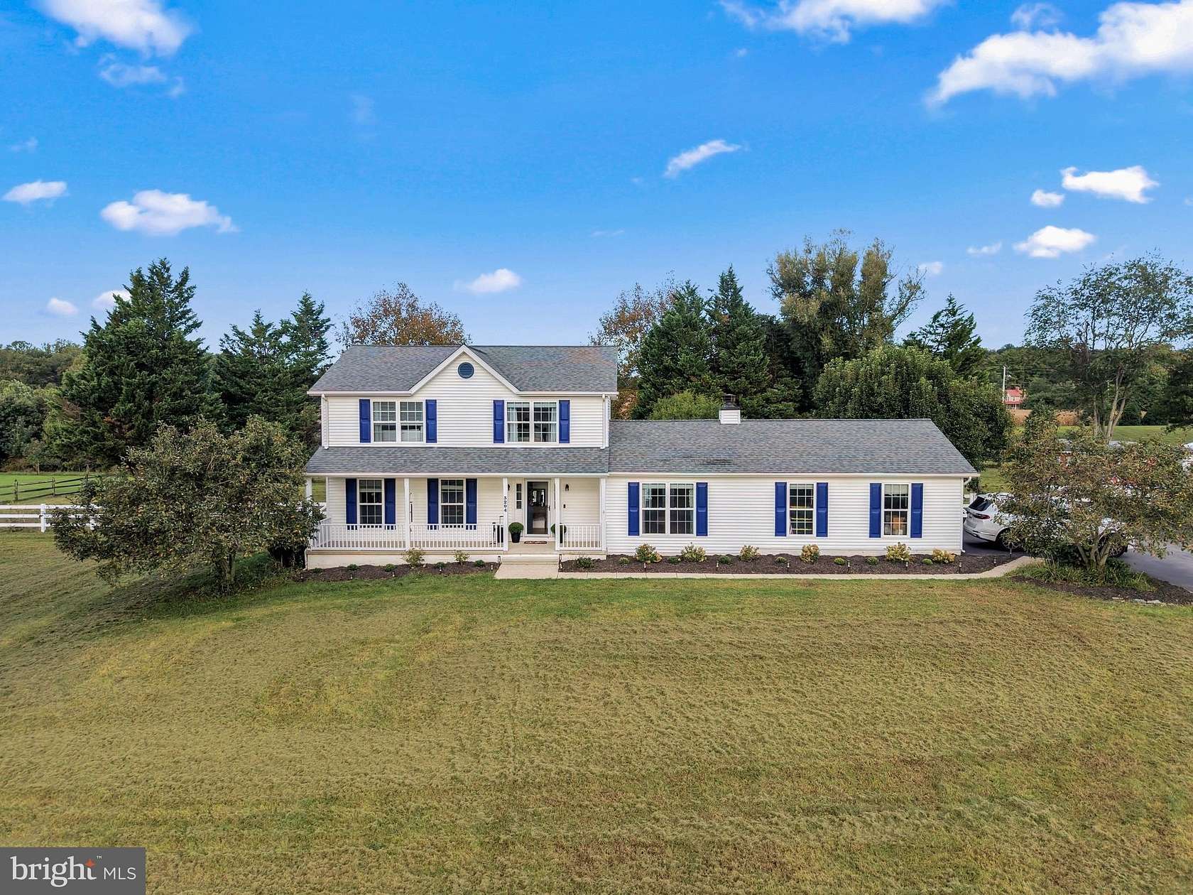 3 Acres of Land with Home for Sale in Woodbine, Maryland