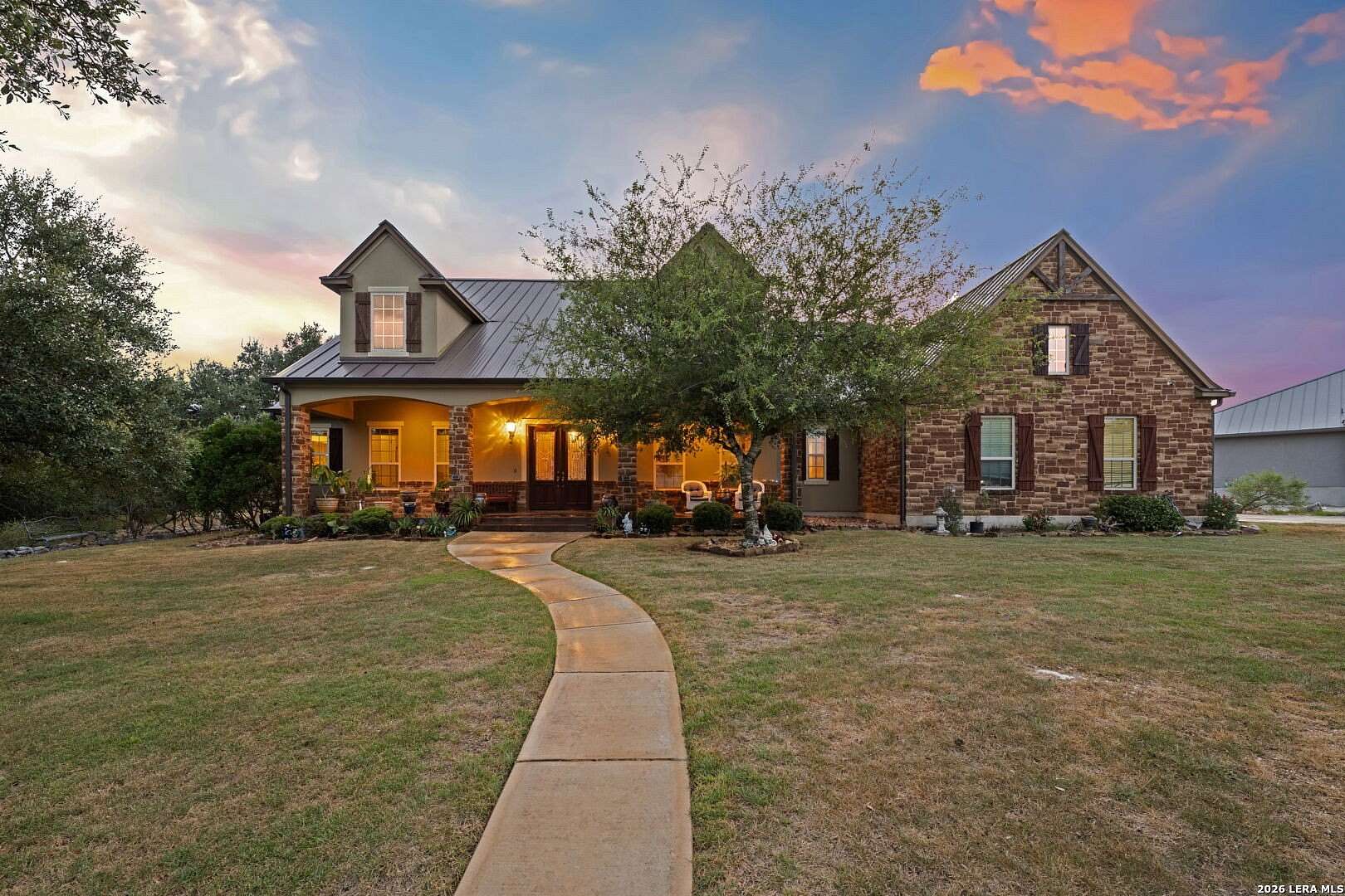 1.5 Acres of Land with Home for Sale in New Braunfels, Texas