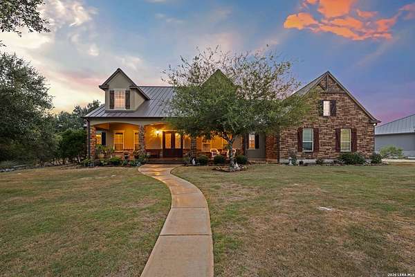 1.5 Acres of Land with Home for Sale in New Braunfels, Texas