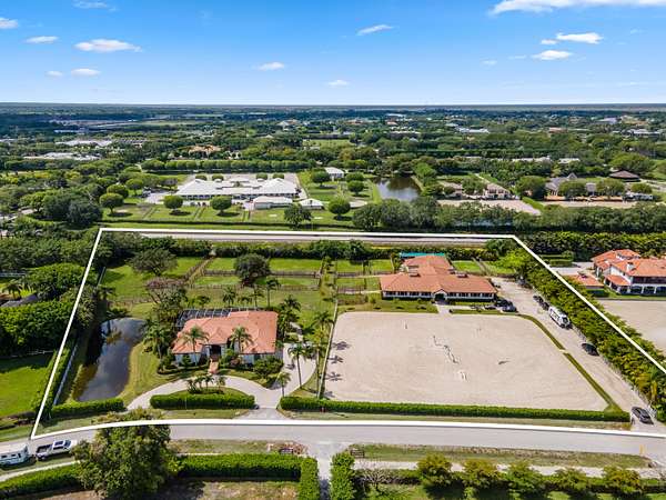 3.8 Acres of Land with Home for Sale in Wellington, Florida