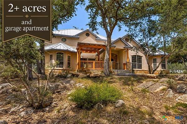 2.1 Acres of Land with Home for Sale in Spring Branch, Texas