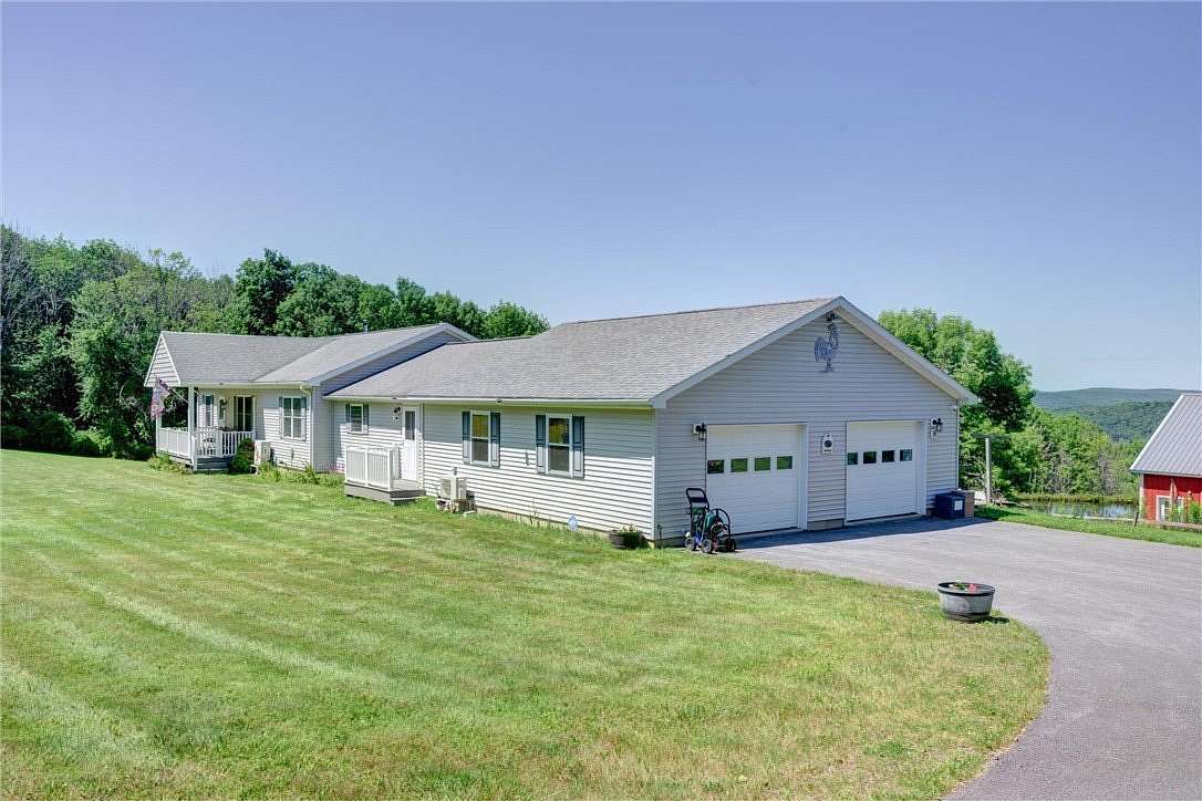37.9 Acres of Recreational Land with Home for Sale in Unadilla, New York