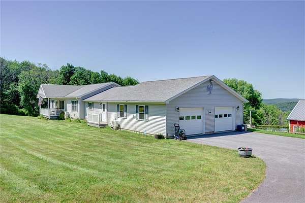 37.9 Acres of Recreational Land with Home for Sale in Unadilla, New York