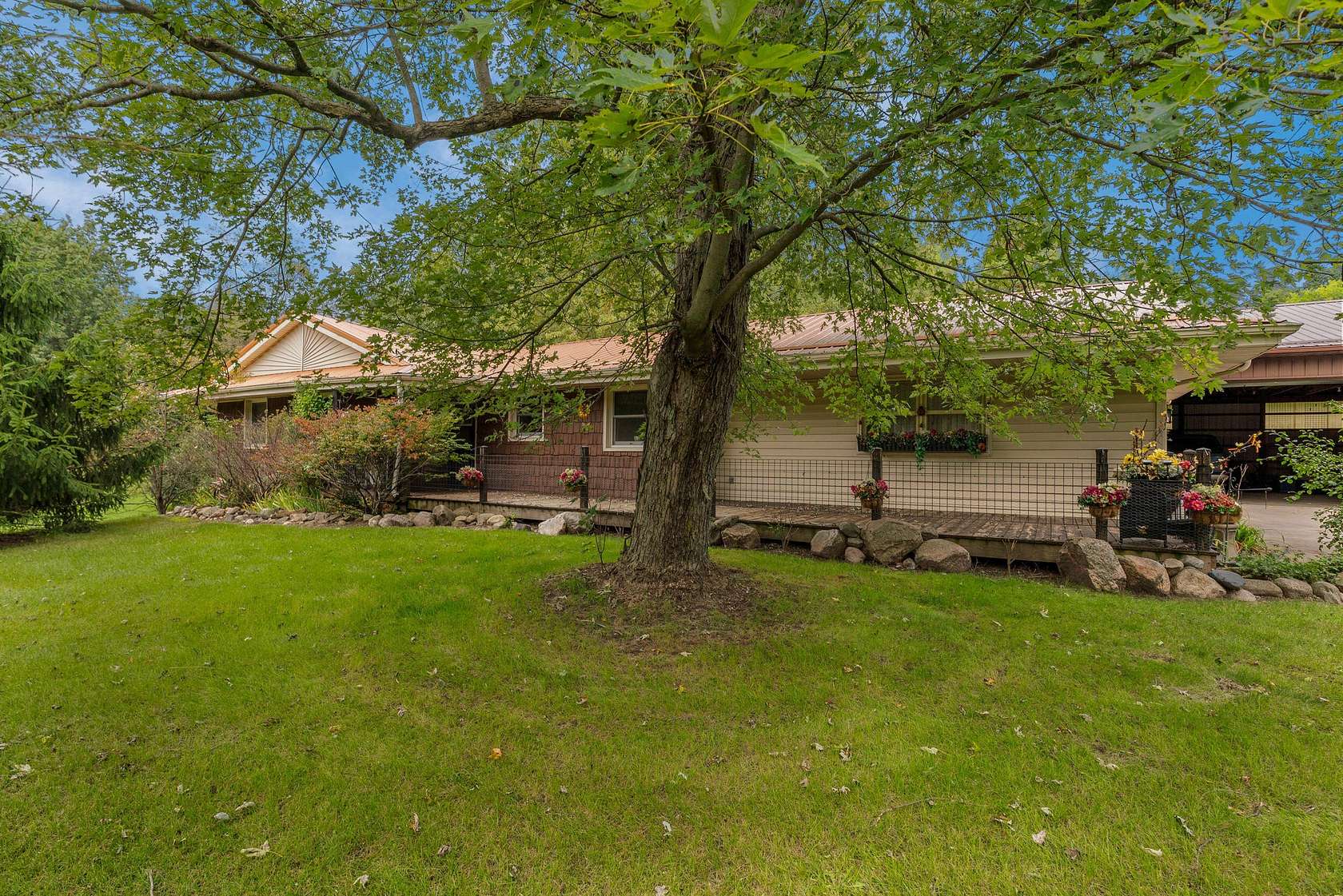 4.79 Acres of Land with Home for Sale in Osseo, Michigan