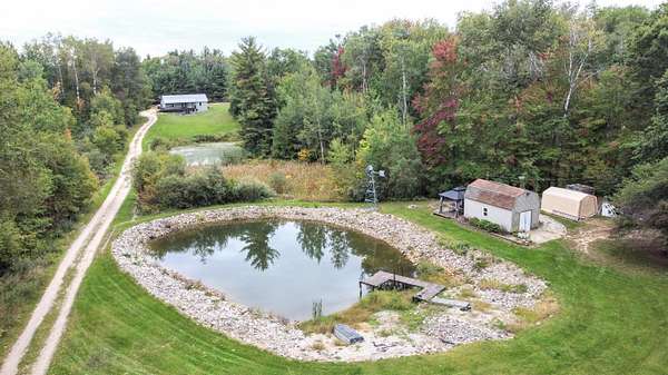 4 Acres of Land with Home for Sale in Paris, Michigan