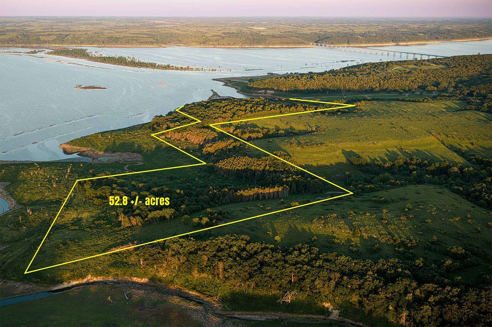 52.8 Acres of Land with Home for Auction in Randolph, Kansas
