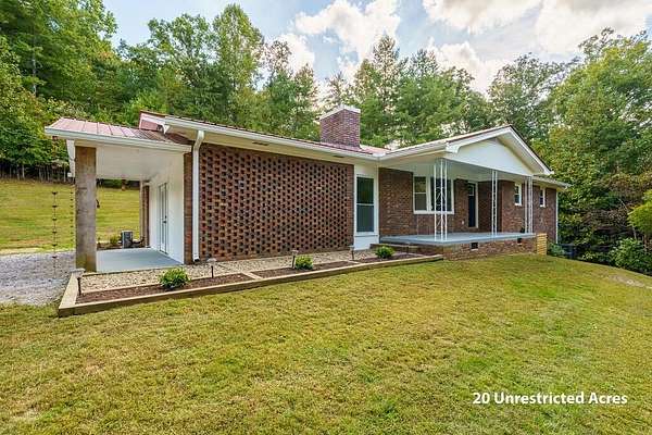 20 Acres of Recreational Land with Home for Sale in Hayesville, North Carolina