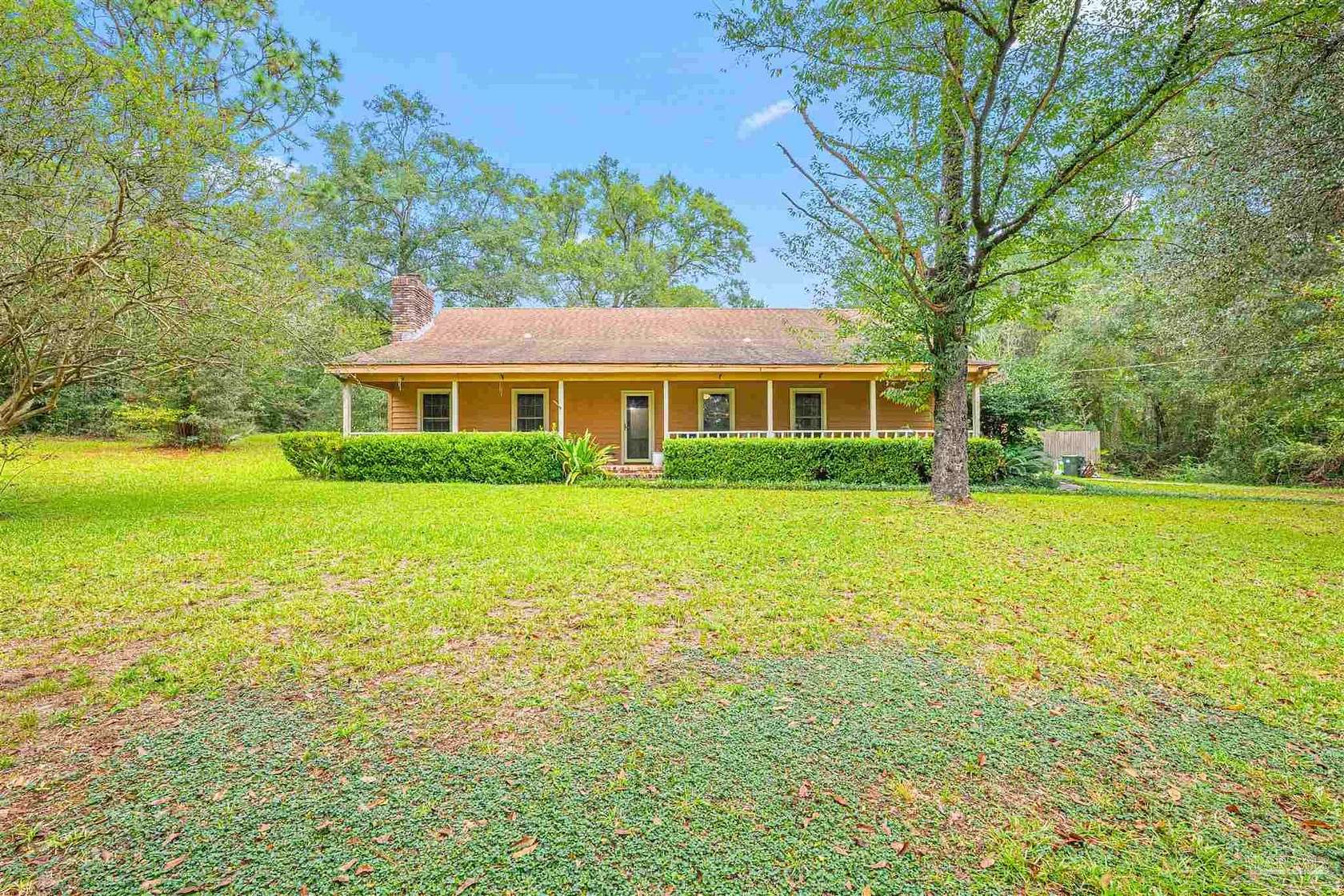 2 Acres of Land with Home for Sale in Cantonment, Florida