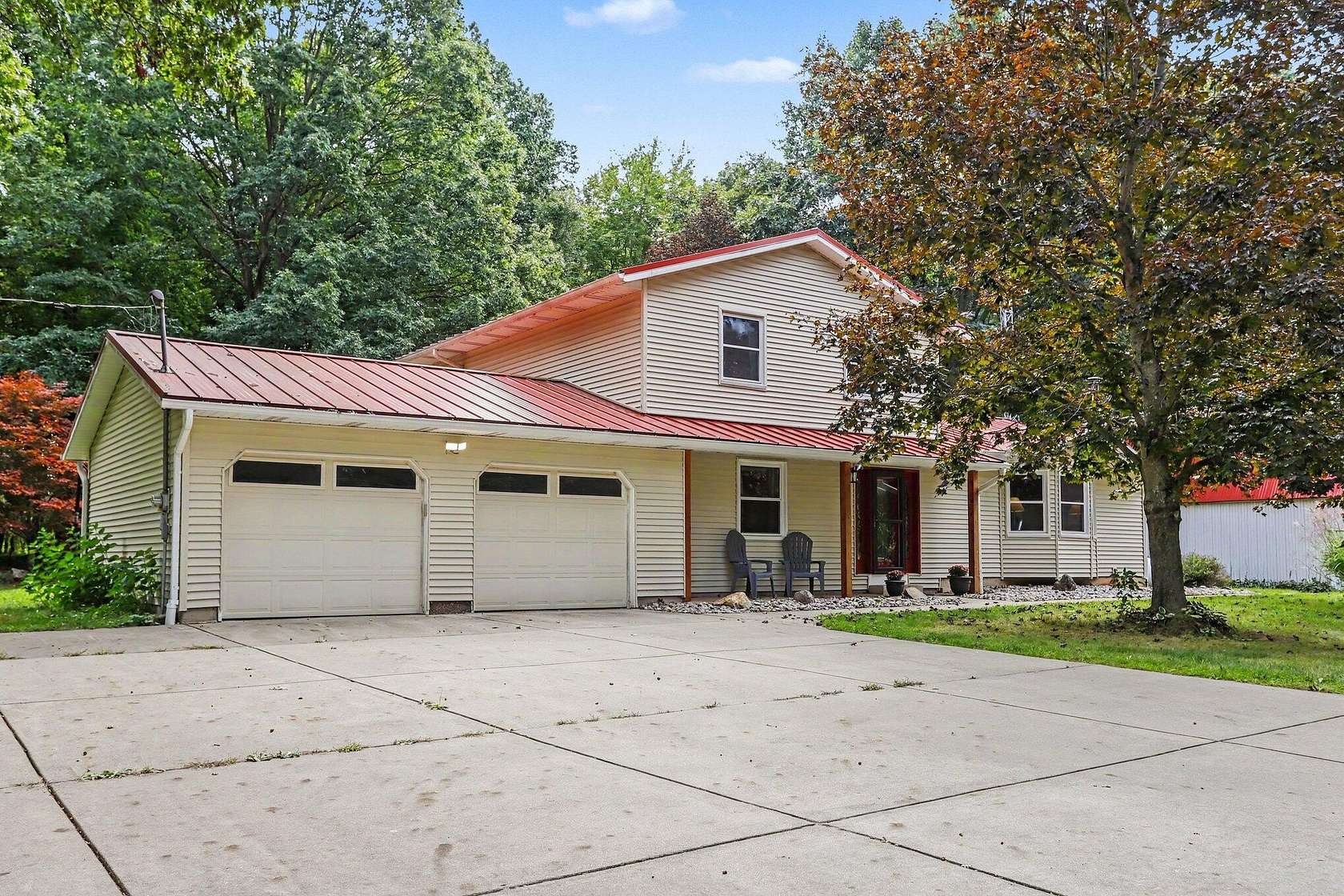 5.1 Acres of Land with Home for Sale in Marshall, Michigan