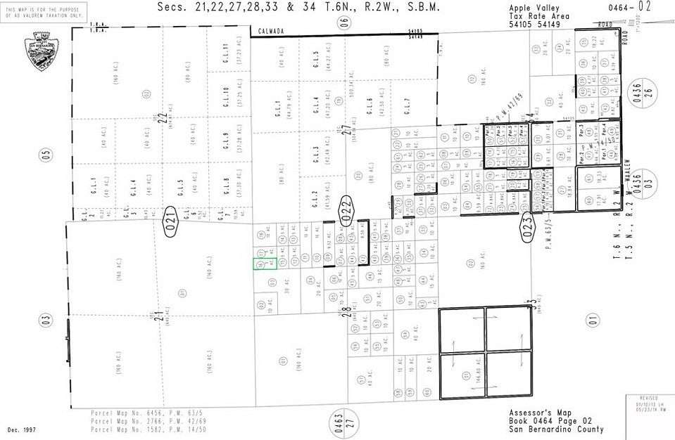 5 Acres of Residential Land for Sale in Apple Valley, California