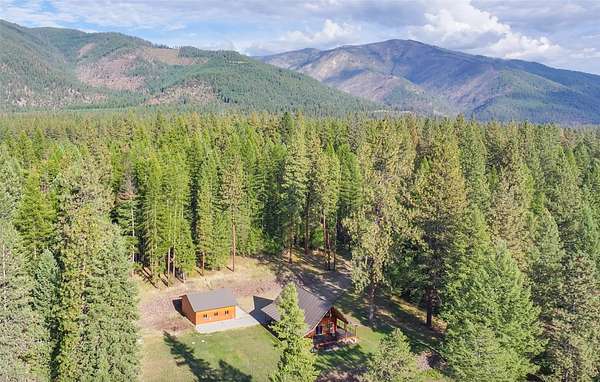 20 Acres of Recreational Land with Home for Sale in Thompson Falls, Montana