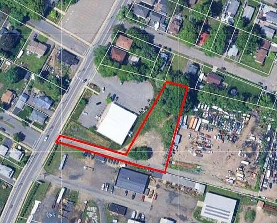 0.77 Acres of Mixed-Use Land for Auction in Chicopee, Massachusetts