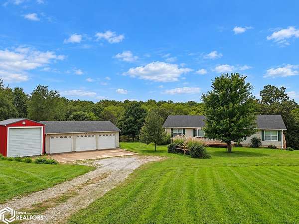 5 Acres of Land with Home for Sale in Argyle, Iowa