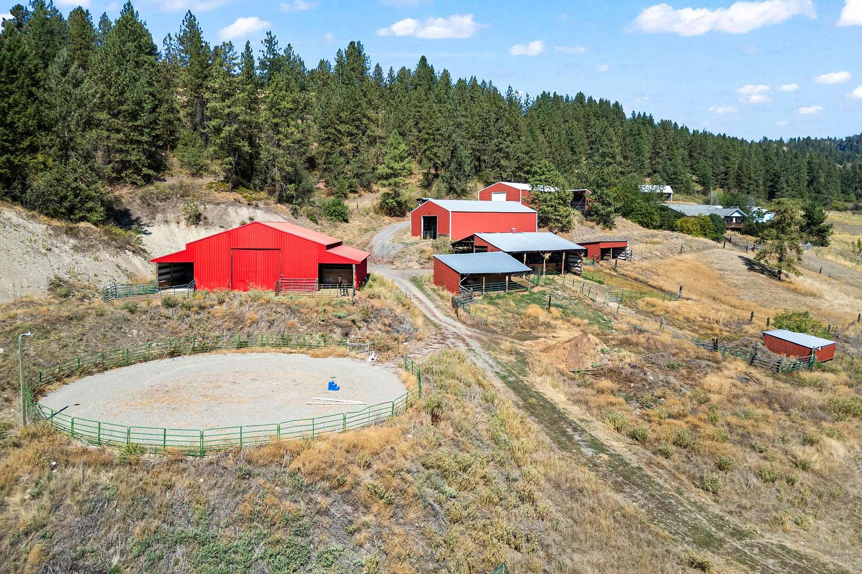 40 Acres of Agricultural Land with Home for Sale in Colville, Washington