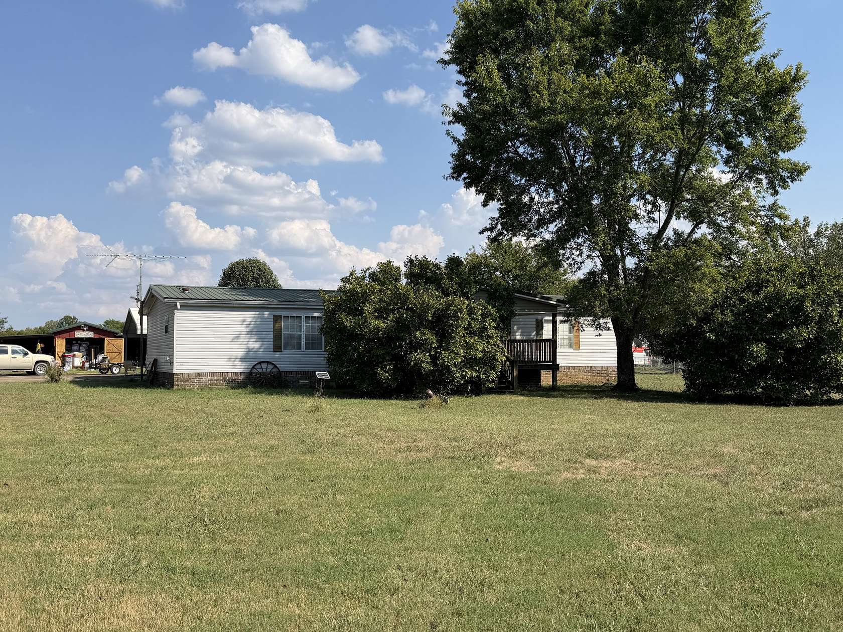 5.2 Acres of Land with Home for Auction in Lewisburg, Tennessee