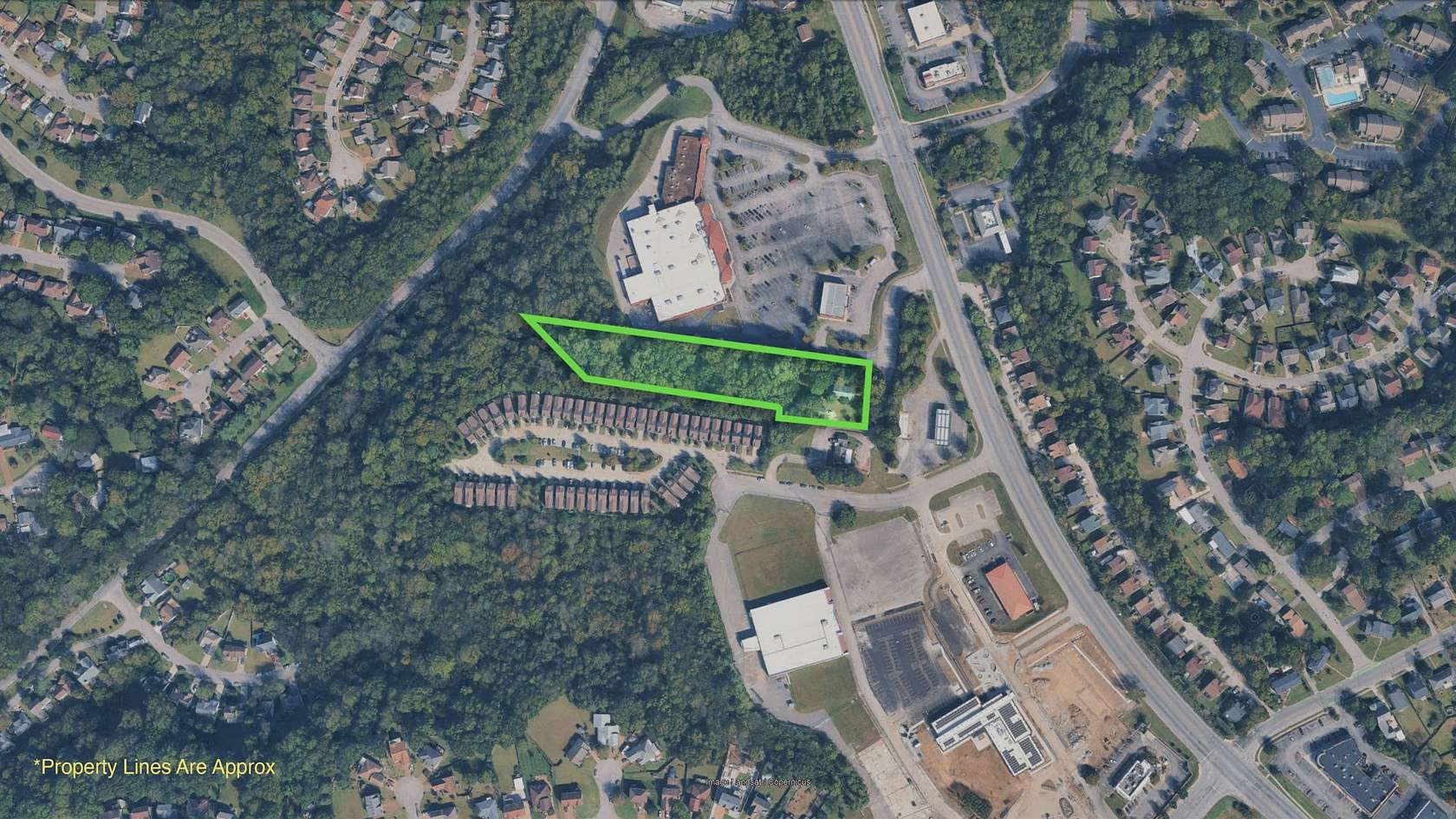 2.5 Acres of Improved Mixed-Use Land for Sale in Nashville, Tennessee