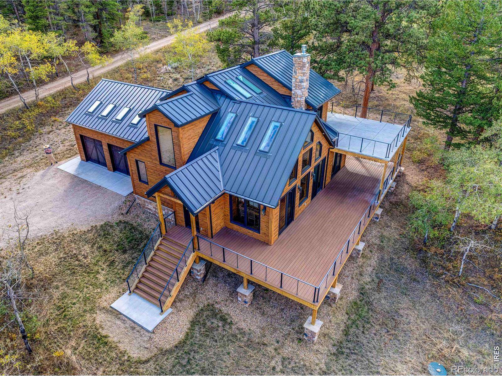 3.68 Acres of Land with Home for Sale in Allenspark, Colorado
