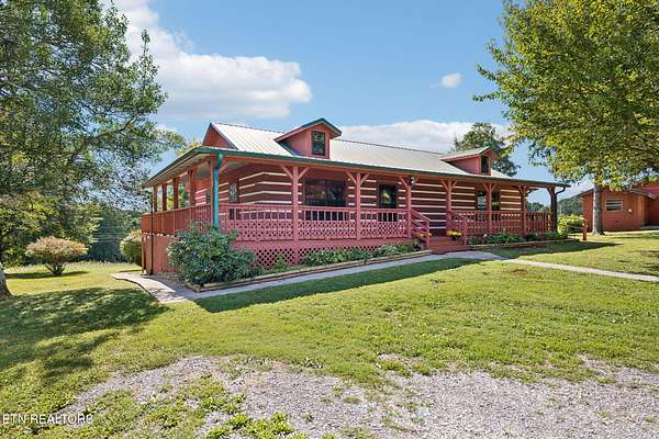 5.35 Acres of Land with Home for Sale in Lenoir City, Tennessee
