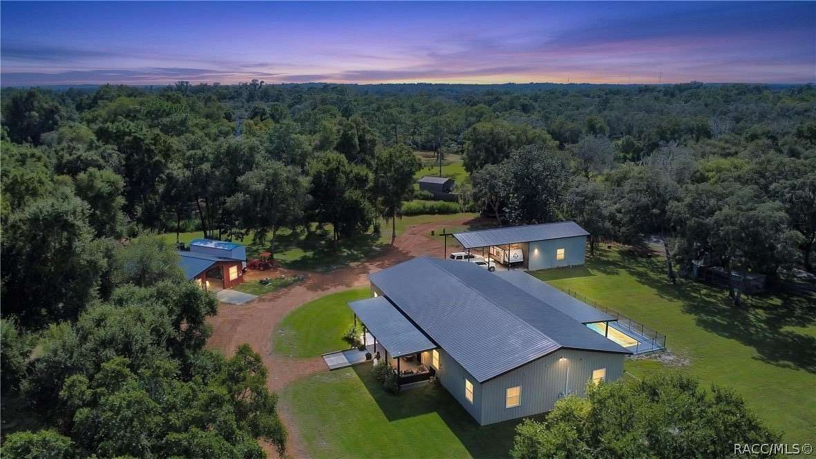 5.6 Acres of Land with Home for Sale in Inverness, Florida