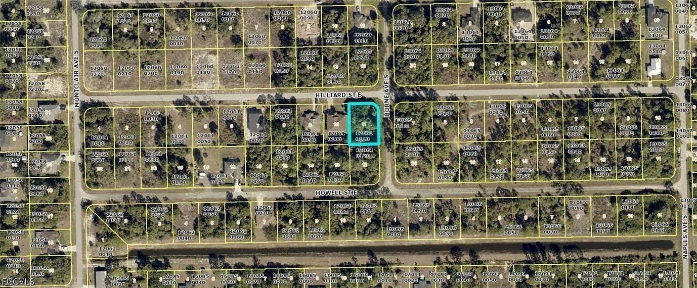 0.26 Acres of Residential Land for Sale in Lehigh Acres, Florida