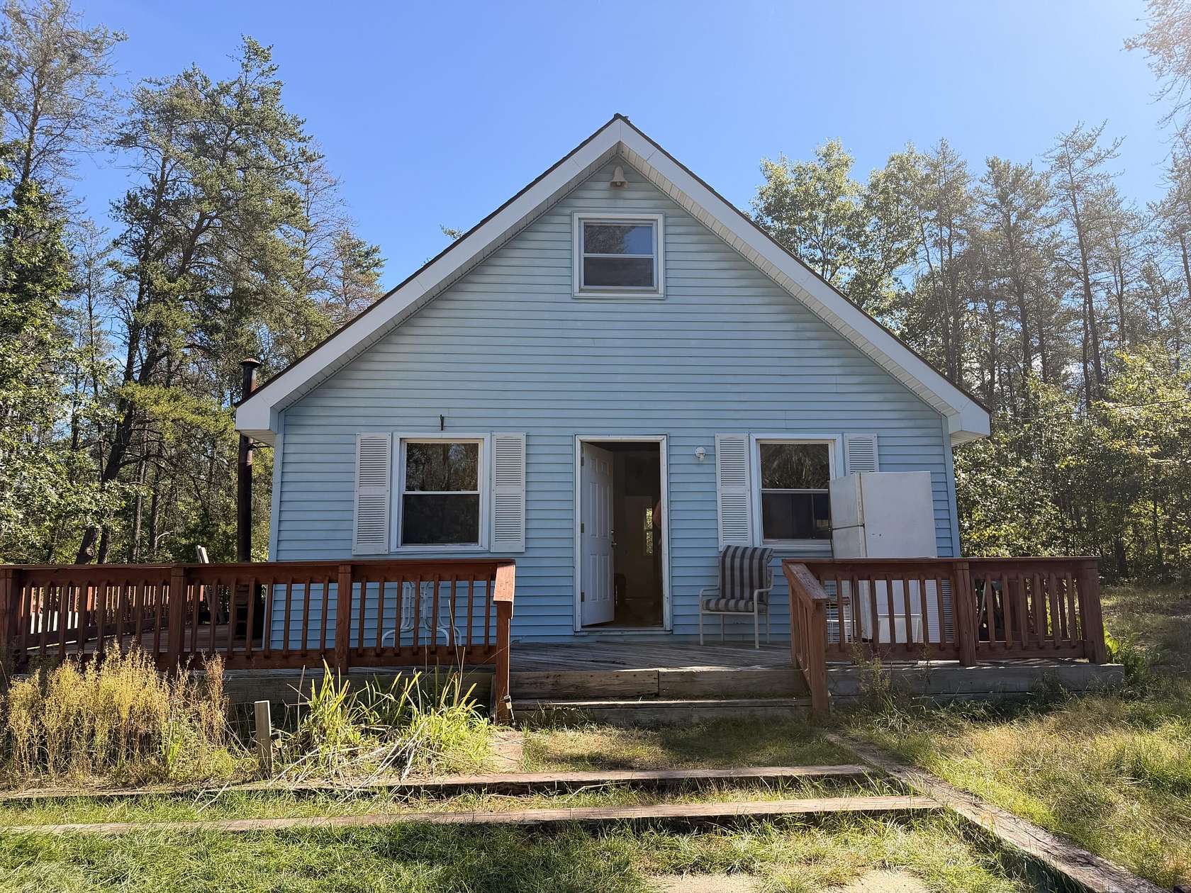 2.5 Acres of Land with Home for Sale in St. Helen, Michigan