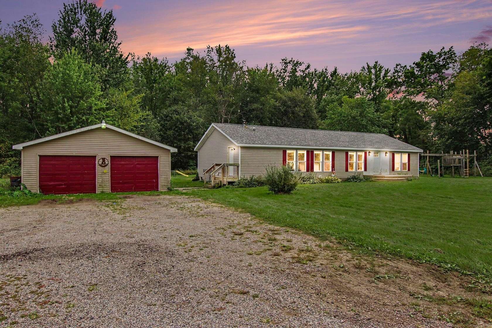 2.74 Acres of Land with Home for Sale in Tekonsha, Michigan