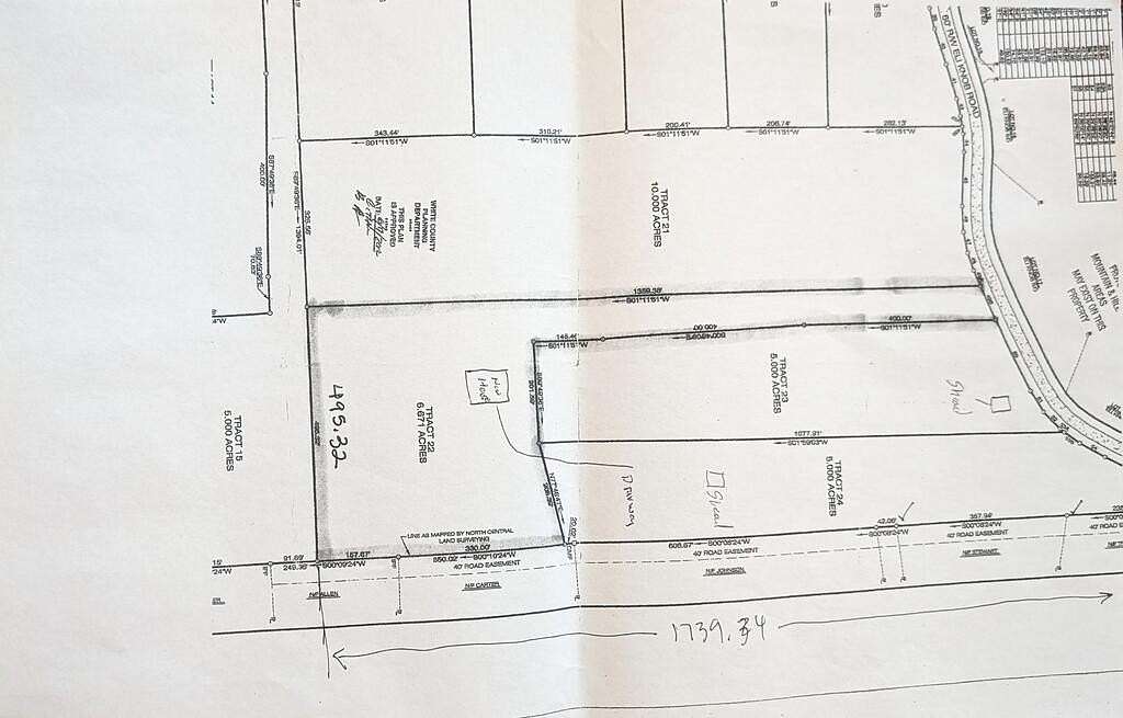 16.7 Acres of Land for Sale in Cleveland, Georgia