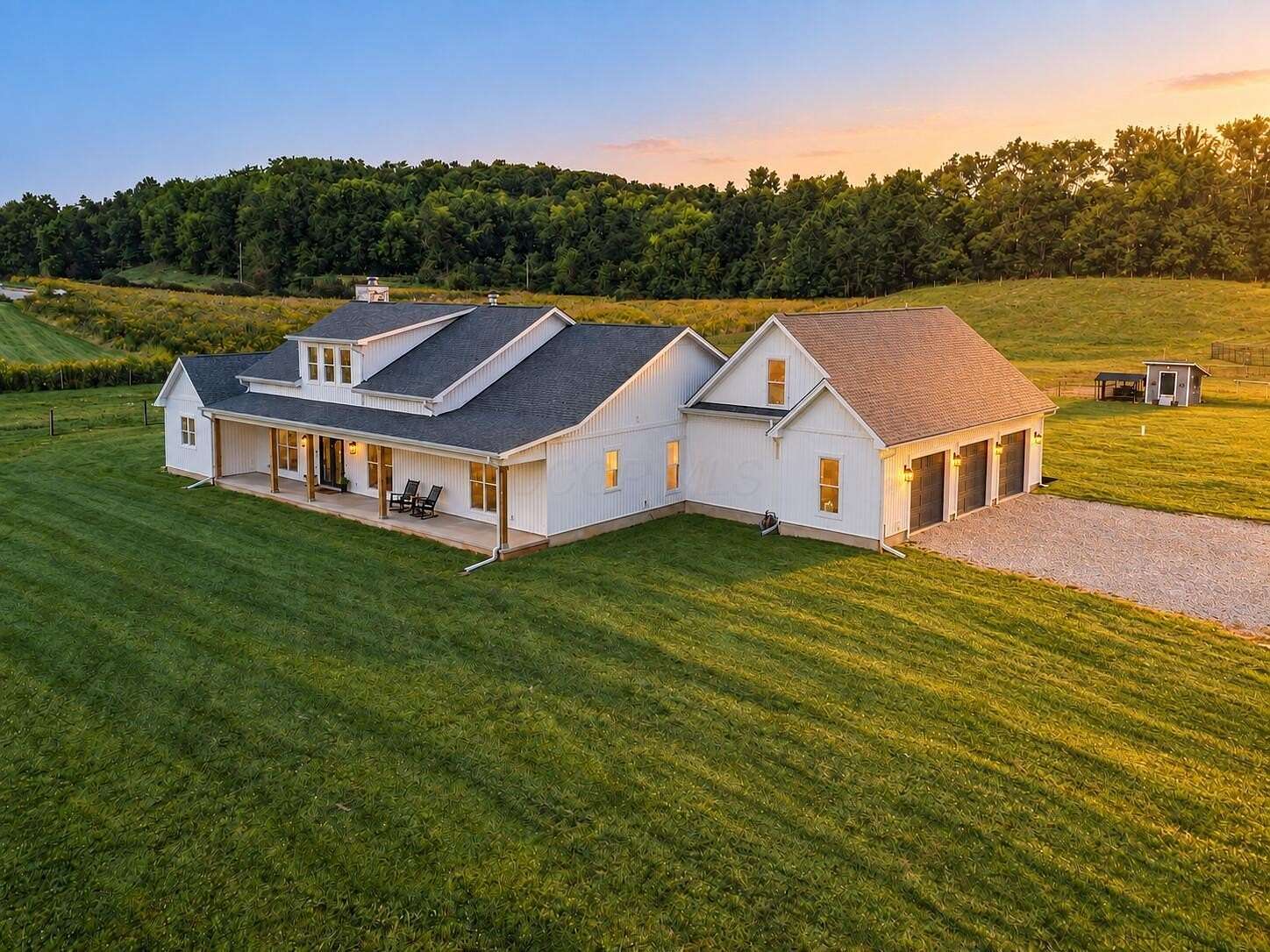 11.9 Acres of Land with Home for Sale in Utica, Ohio