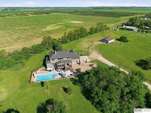 5 Acres of Land with Home for Sale in Ashland, Nebraska